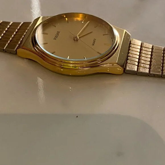 RARE VINTAGE PULSAR BY SEIKO Quartz WATCH Japan PREOWNED - Picture 13 of 13